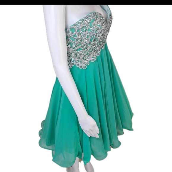 Fiesta Fashions Jade Strapless Formal Dress - Picture 9 of 9